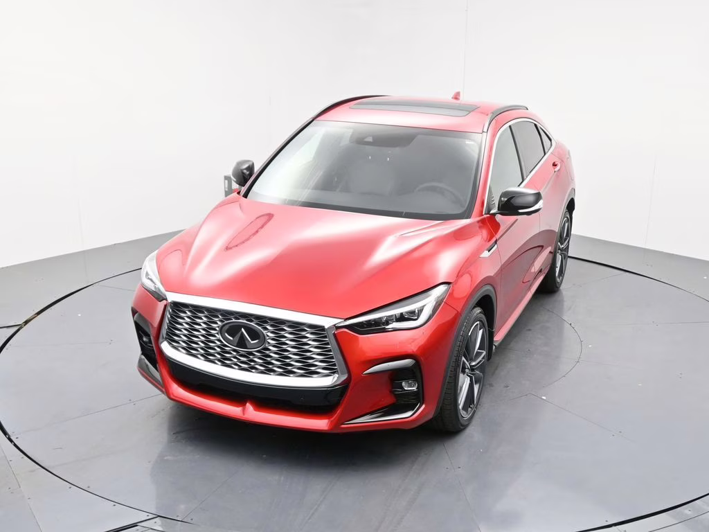 2023 Dynamic Sunstone Red INFINITI QX55 ESSENTIAL AWD SUV