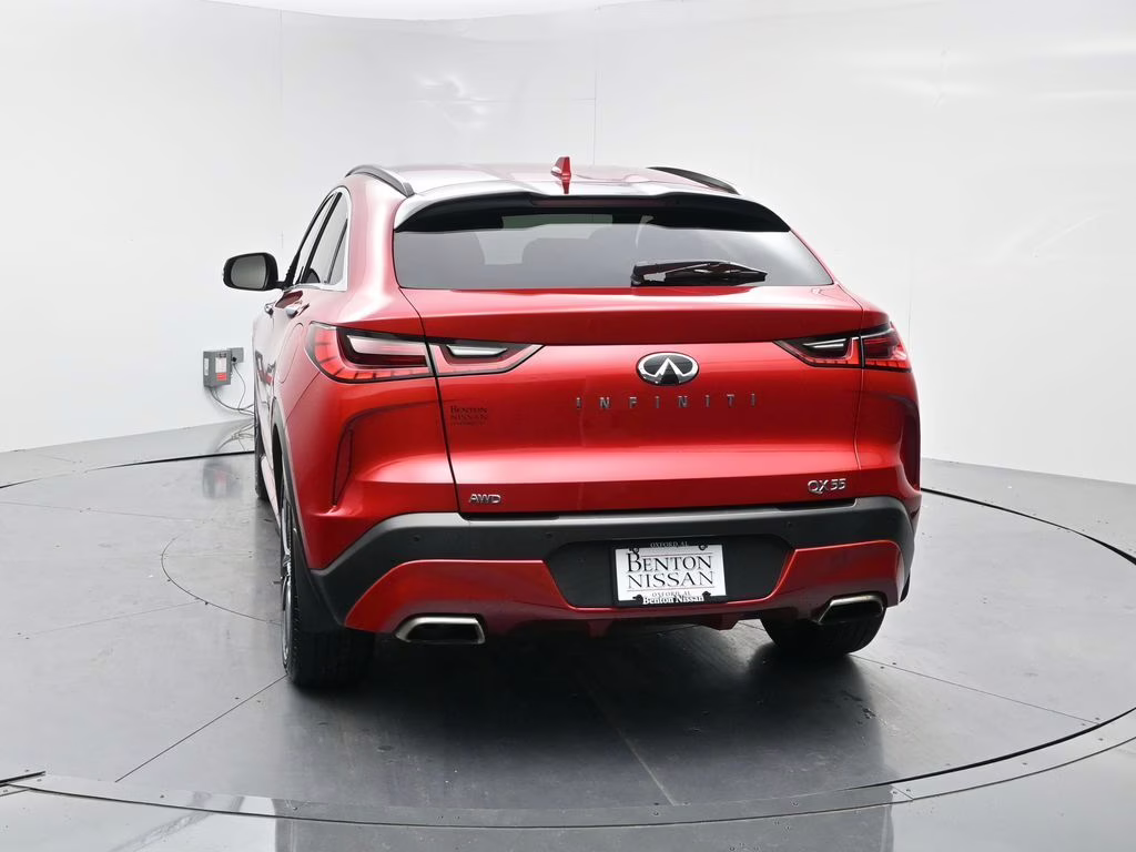 2023 Dynamic Sunstone Red INFINITI QX55 ESSENTIAL AWD SUV
