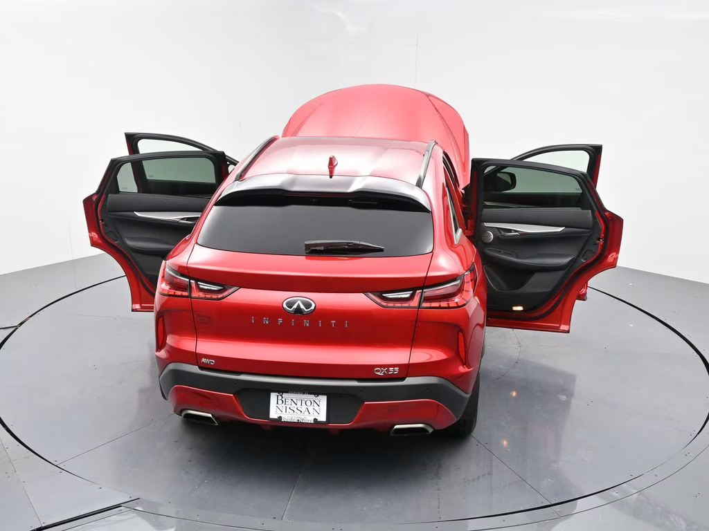 2023 Dynamic Sunstone Red INFINITI QX55 ESSENTIAL AWD SUV