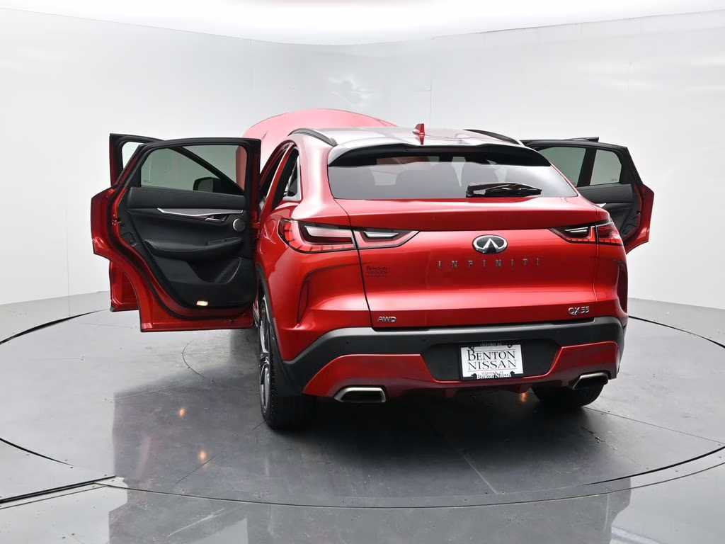 2023 Dynamic Sunstone Red INFINITI QX55 ESSENTIAL AWD SUV