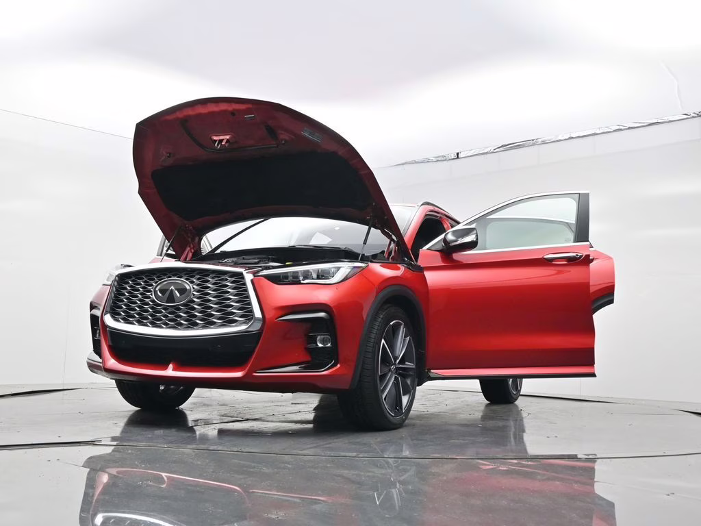 2023 Dynamic Sunstone Red INFINITI QX55 ESSENTIAL AWD SUV