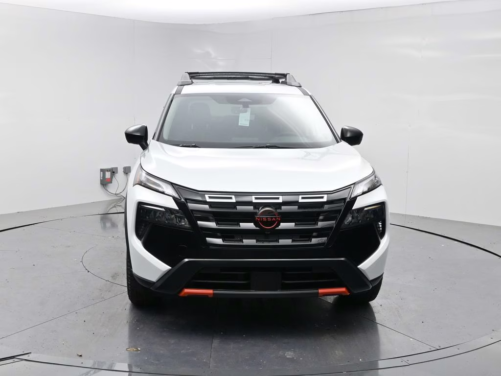 2026 Everest White Pearl Tricoat Nissan Rogue Rock Creek AWD SUV