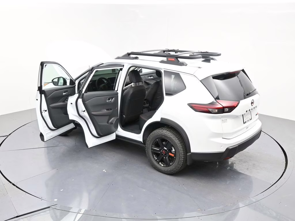 2026 Everest White Pearl Tricoat Nissan Rogue Rock Creek AWD SUV