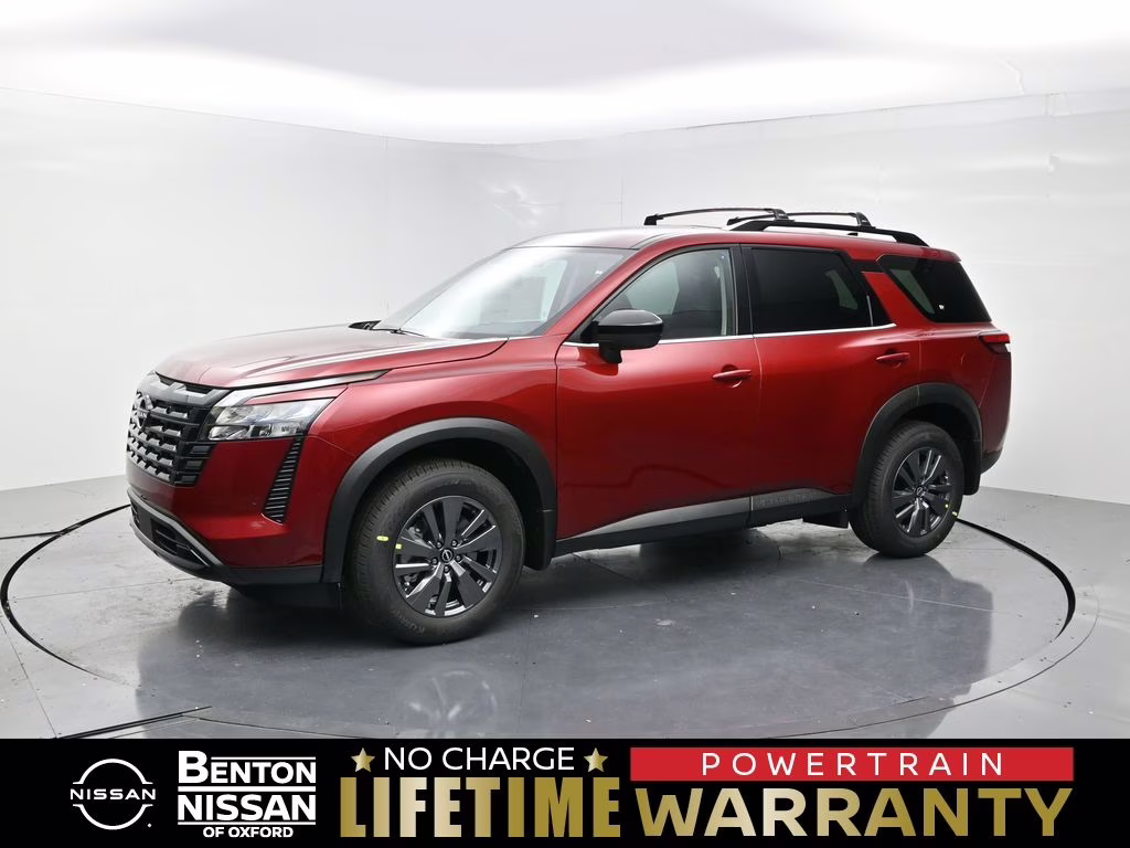 2026 Scarlet Ember Tintcoat Nissan Pathfinder SV FWD SUV
