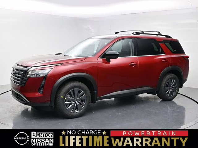 2026 Scarlet Ember Tintcoat Nissan Pathfinder SV FWD SUV