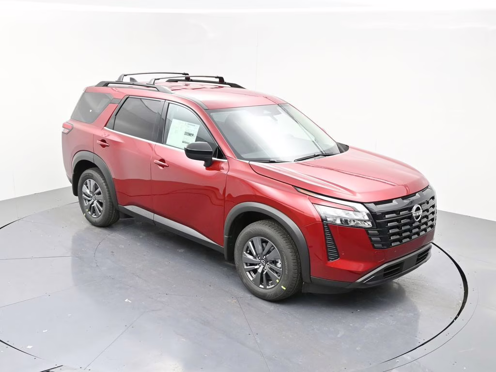 2026 Scarlet Ember Tintcoat Nissan Pathfinder SV FWD SUV