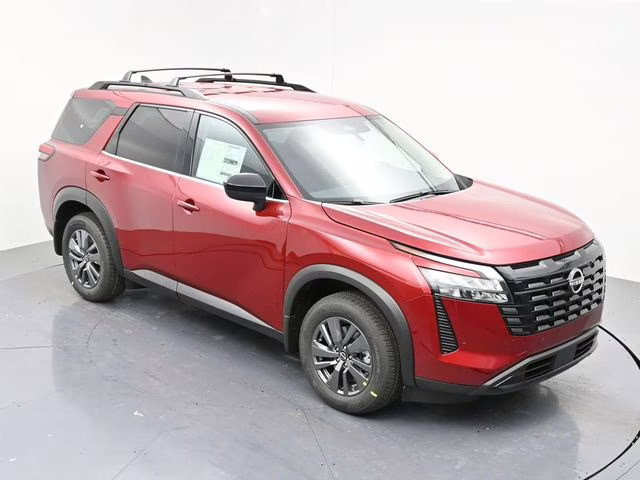 2026 Scarlet Ember Tintcoat Nissan Pathfinder SV FWD SUV