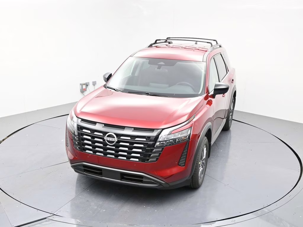 2026 Scarlet Ember Tintcoat Nissan Pathfinder SV FWD SUV