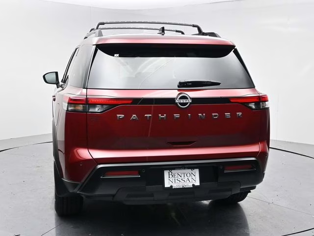 2026 Scarlet Ember Tintcoat Nissan Pathfinder SV FWD SUV