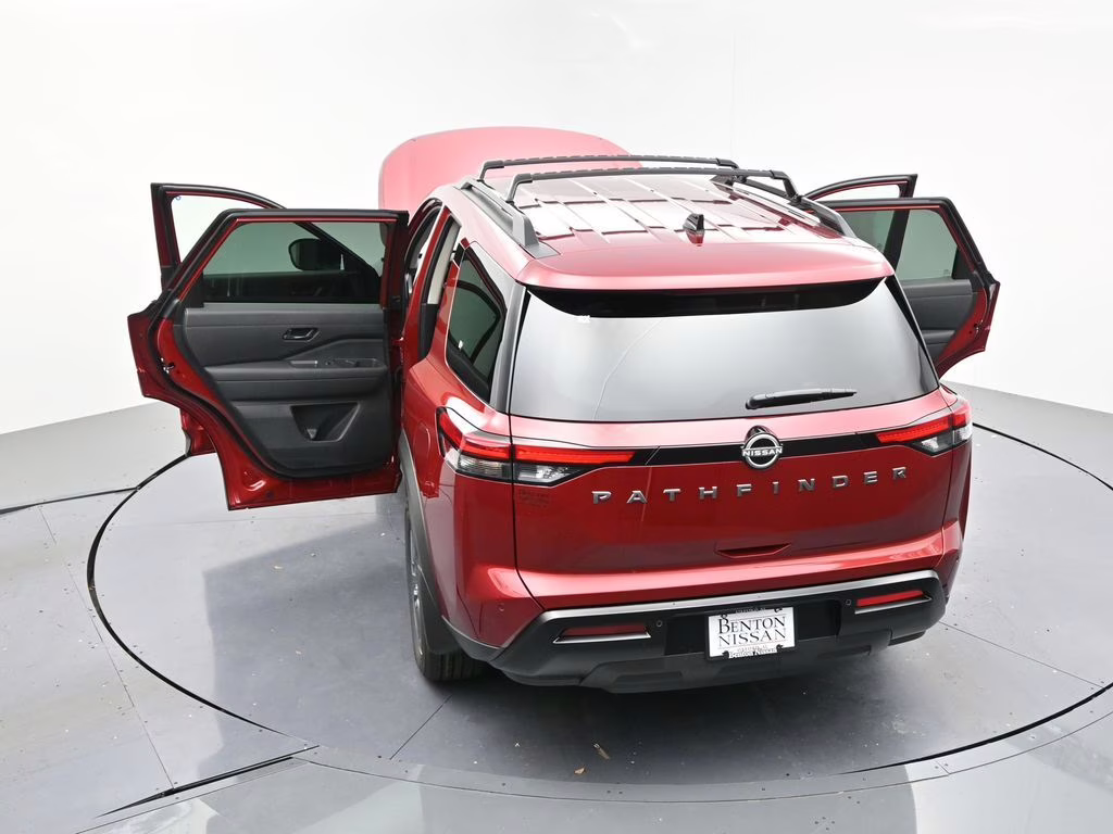 2026 Scarlet Ember Tintcoat Nissan Pathfinder SV FWD SUV