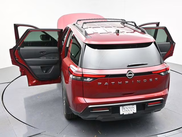 2026 Scarlet Ember Tintcoat Nissan Pathfinder SV FWD SUV