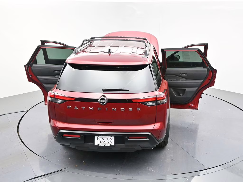 2026 Scarlet Ember Tintcoat Nissan Pathfinder SV FWD SUV