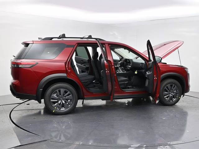 2026 Scarlet Ember Tintcoat Nissan Pathfinder SV FWD SUV