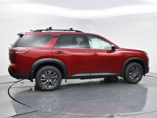 2026 Scarlet Ember Tintcoat Nissan Pathfinder SV FWD SUV