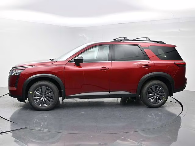 2026 Scarlet Ember Tintcoat Nissan Pathfinder SV FWD SUV