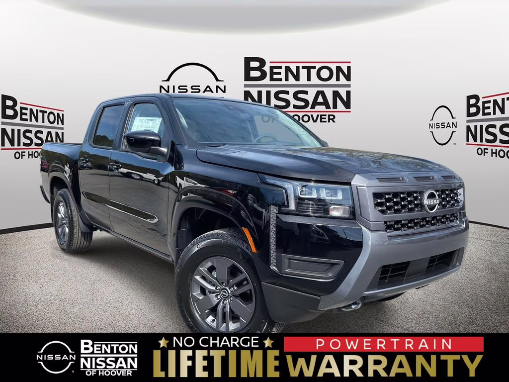 2026 Super Black Nissan Frontier SV 4X4 Truck