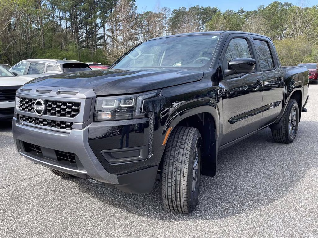 2026 Super Black Nissan Frontier SV 4X4 Truck