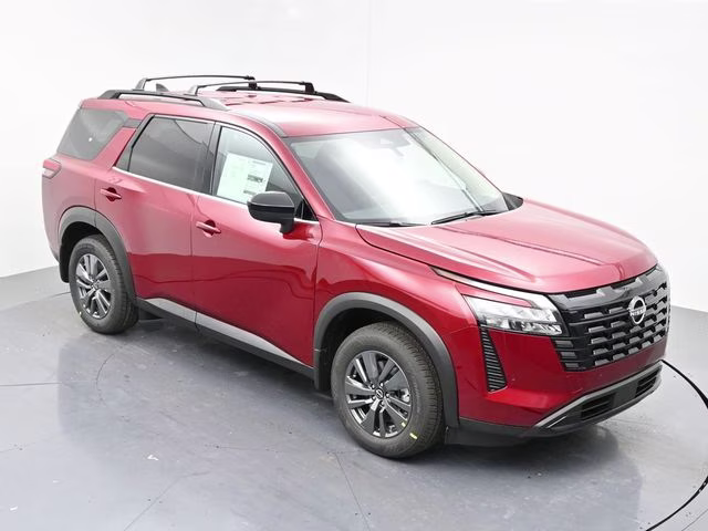 2026 Scarlet Ember Tintcoat Nissan Pathfinder SV FWD SUV