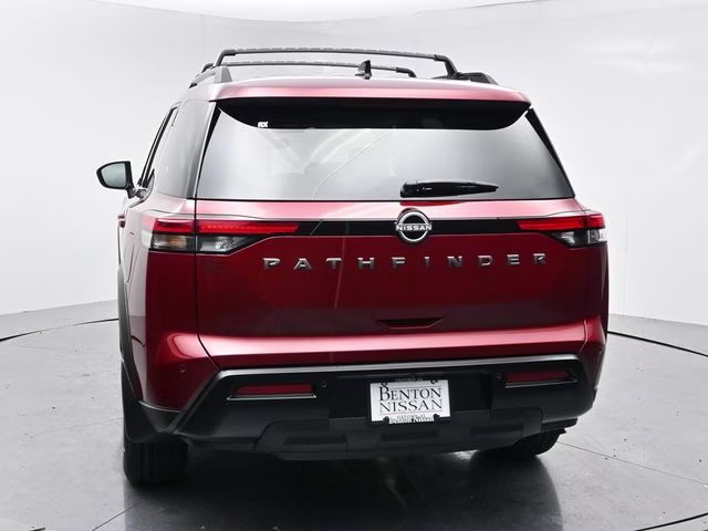 2026 Scarlet Ember Tintcoat Nissan Pathfinder SV FWD SUV