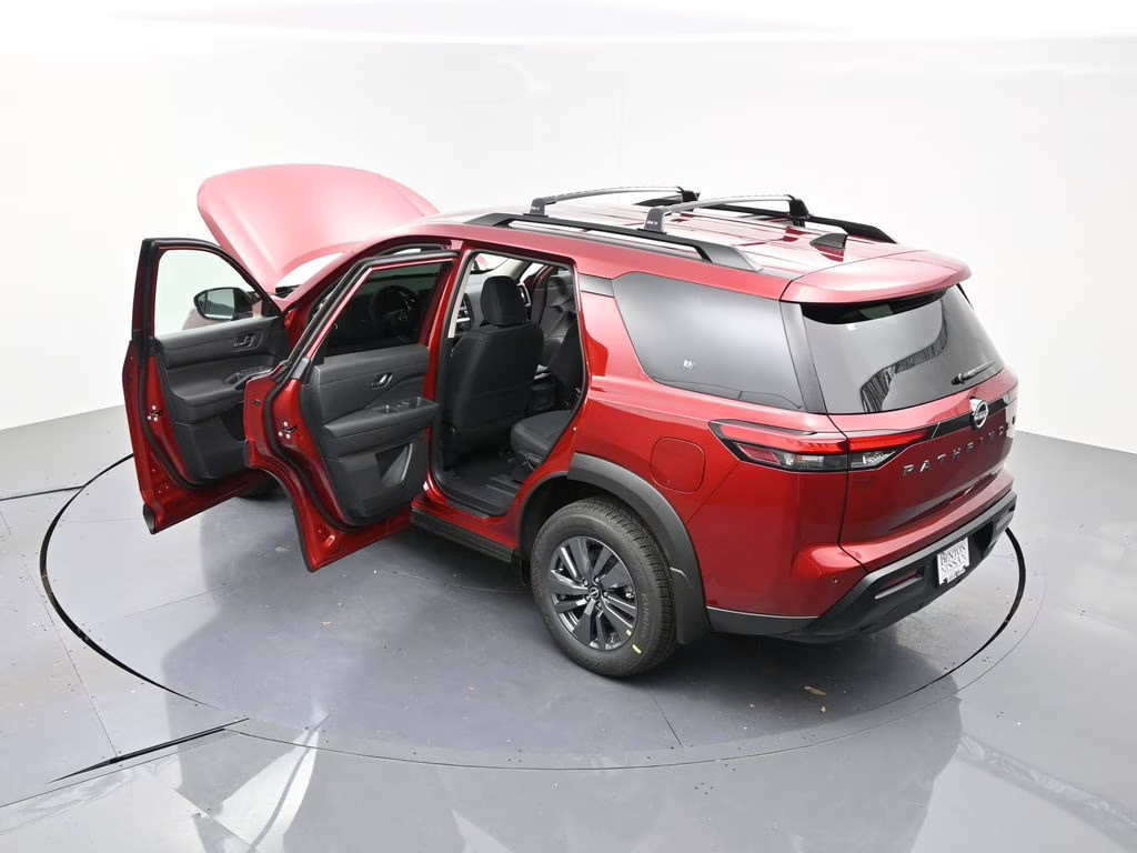 2026 Scarlet Ember Tintcoat Nissan Pathfinder SV FWD SUV