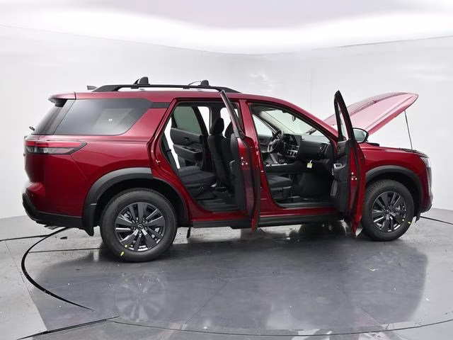 2026 Scarlet Ember Tintcoat Nissan Pathfinder SV FWD SUV