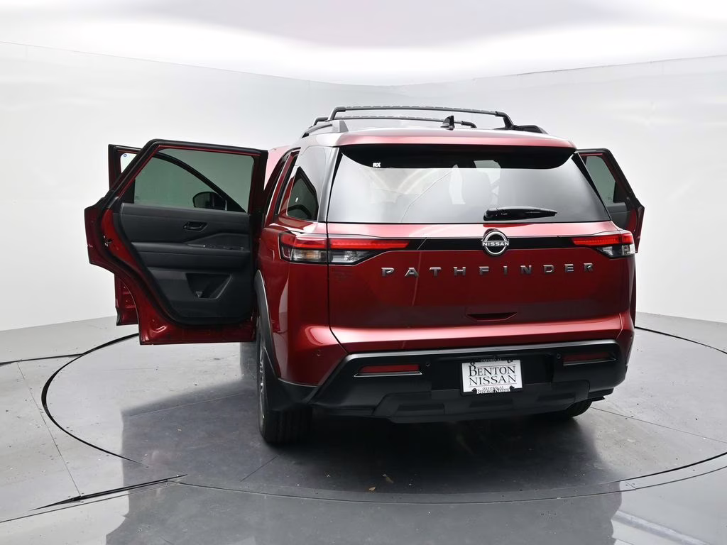 2026 Scarlet Ember Tintcoat Nissan Pathfinder SV FWD SUV