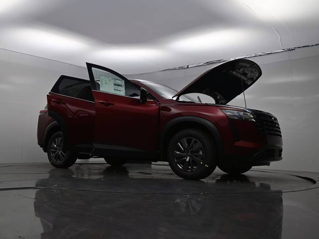 2026 Scarlet Ember Tintcoat Nissan Pathfinder SV FWD SUV
