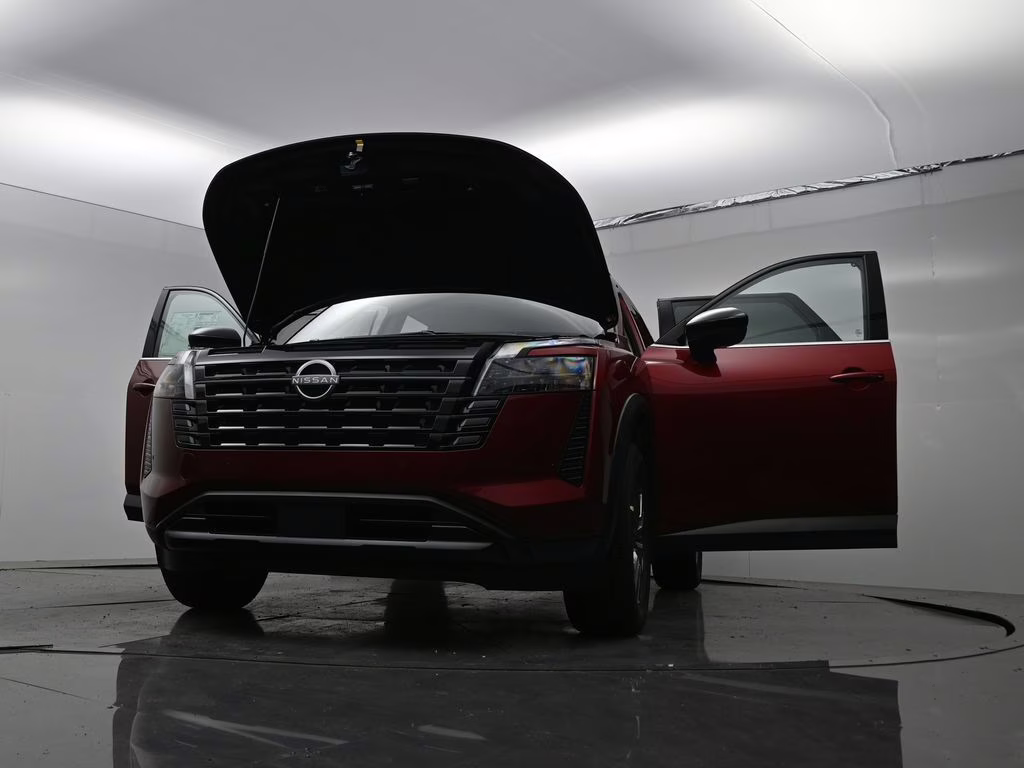 2026 Scarlet Ember Tintcoat Nissan Pathfinder SV FWD SUV