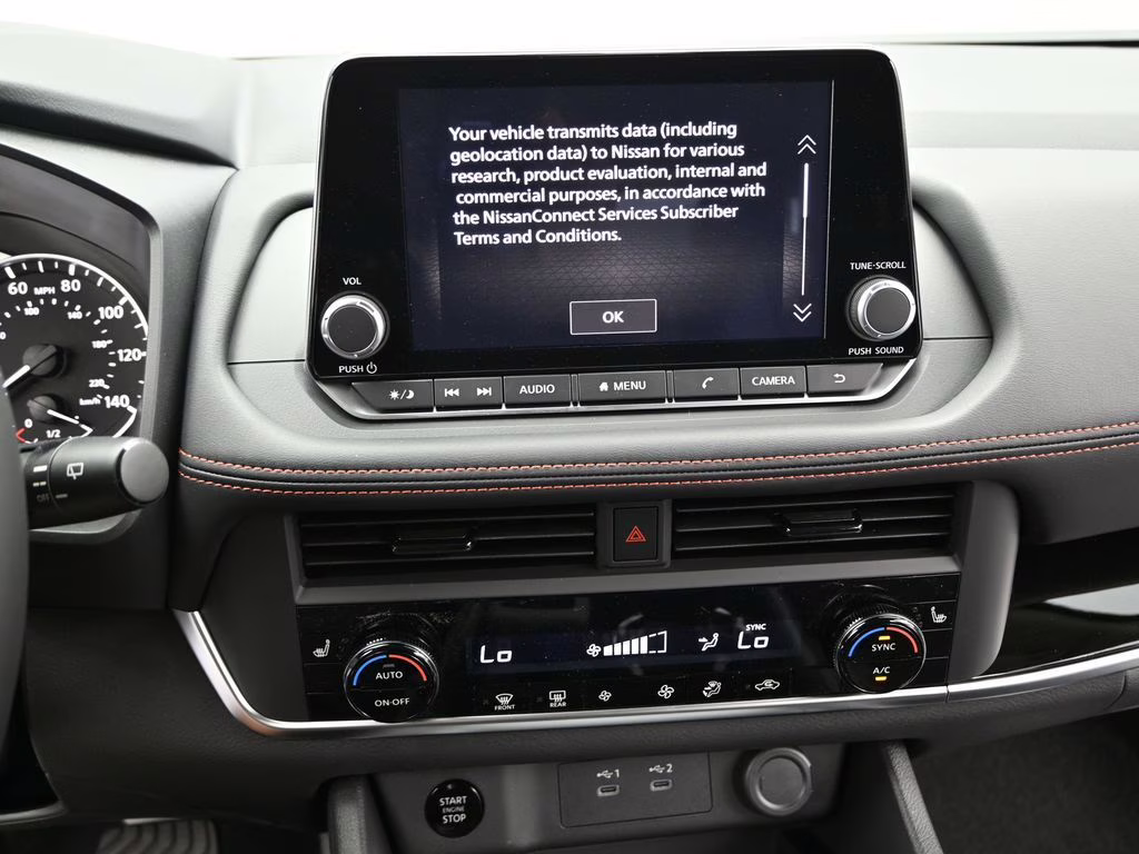 2026 Everest White Pearl Tricoat Nissan Rogue Rock Creek AWD SUV