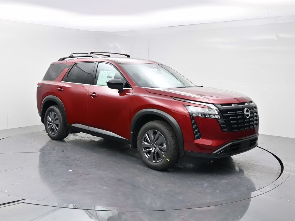2026 Scarlet Ember Tintcoat Nissan Pathfinder SV FWD SUV