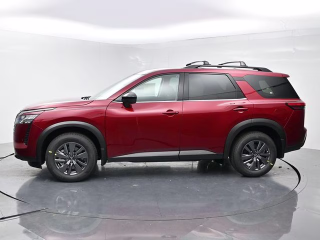 2026 Scarlet Ember Tintcoat Nissan Pathfinder SV FWD SUV