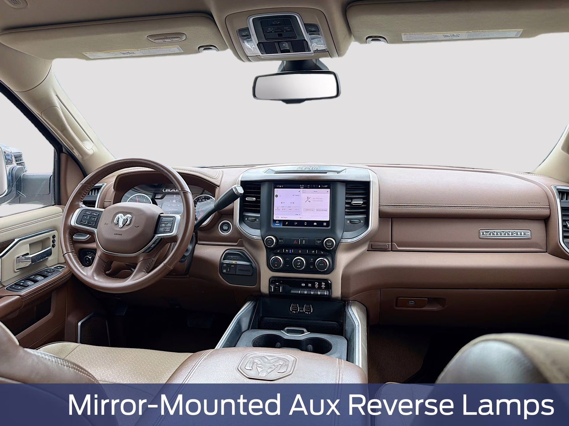 2022 Bright White Clearcoat Ram 2500 Laramie 4X4 Truck