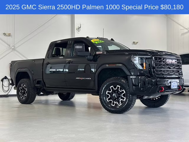 2025 Onyx Black GMC Sierra 2500HD AT4X 4X4 Truck