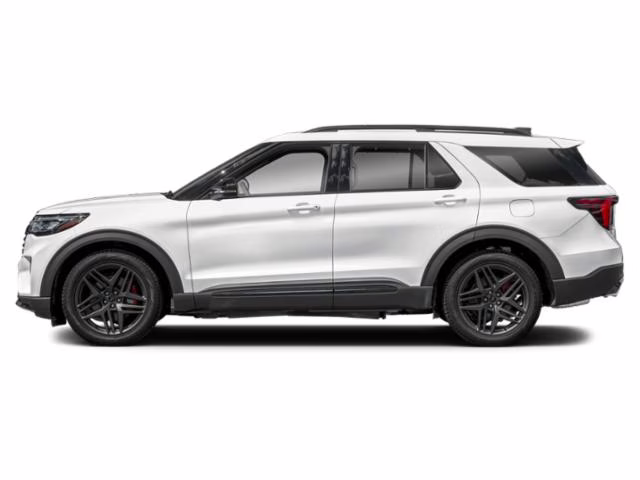 2026 Space White Metallic Ford Explorer ST 4X4 SUV
