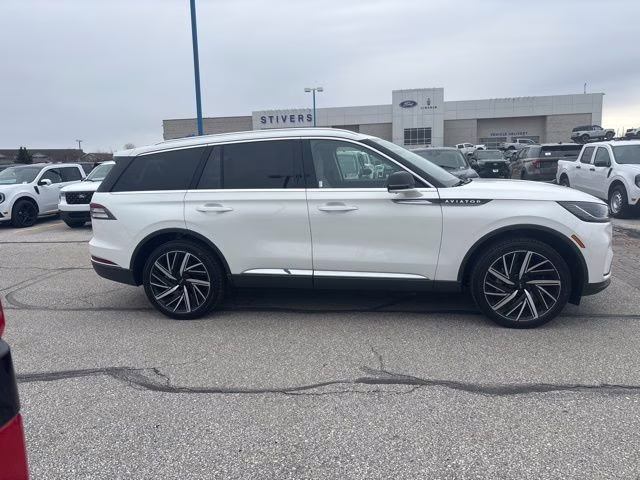 2026 White Lincoln Aviator Reserve AWD SUV