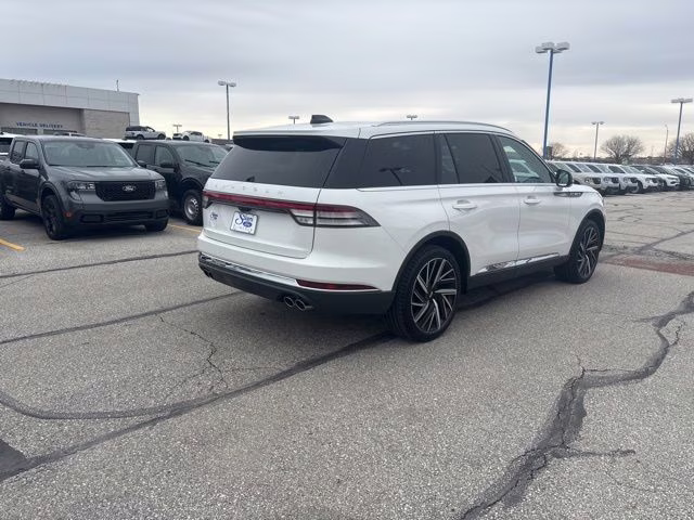 2026 White Lincoln Aviator Reserve AWD SUV