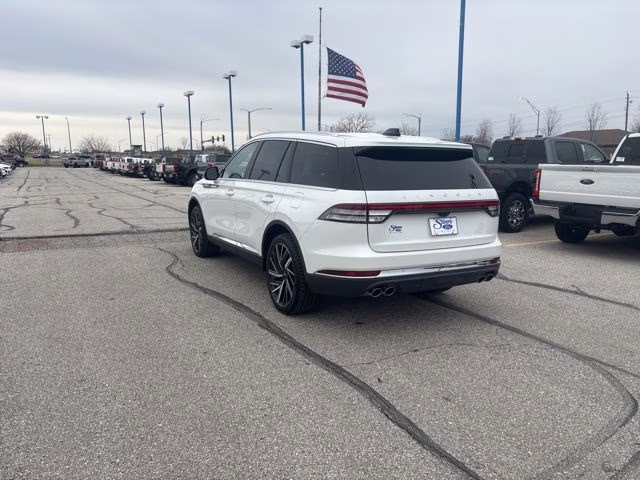 2026 White Lincoln Aviator Reserve AWD SUV