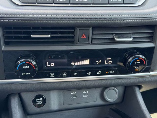 2025 Brilliant Silver Metallic Nissan Rogue SV FWD SUV