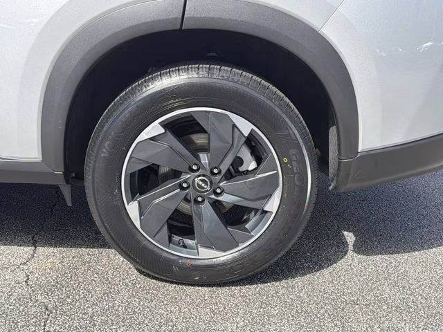 2025 Brilliant Silver Metallic Nissan Rogue SV FWD SUV