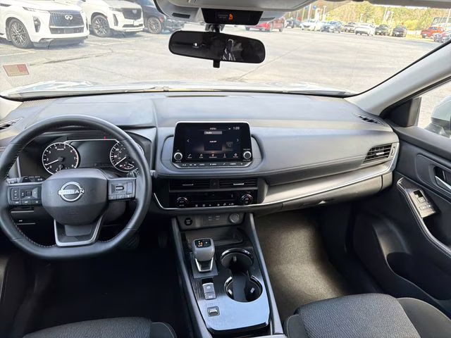 2025 Brilliant Silver Metallic Nissan Rogue SV FWD SUV