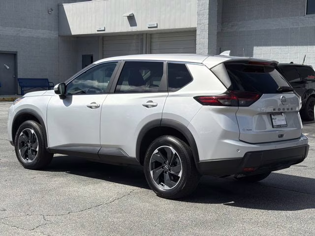 2025 Brilliant Silver Metallic Nissan Rogue SV FWD SUV