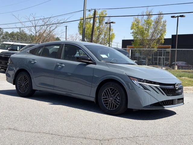 2026 Atlantic Gray Metallic Nissan Sentra SV FWD Sedan