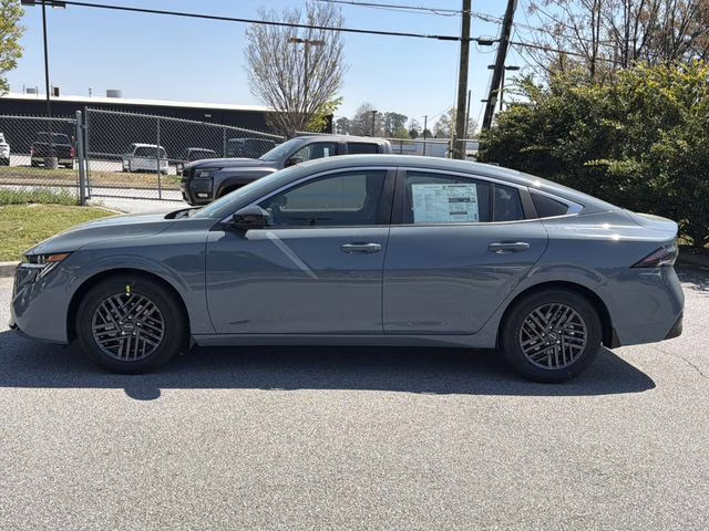 2026 Atlantic Gray Metallic Nissan Sentra SV FWD Sedan
