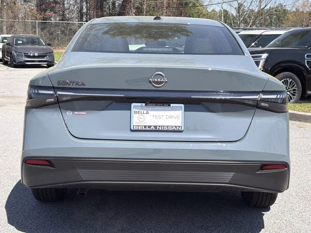 2026 Atlantic Gray Metallic Nissan Sentra SV FWD Sedan