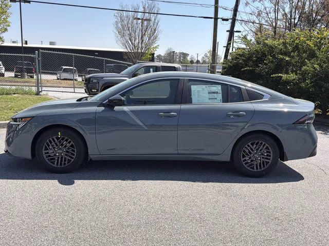 2026 Atlantic Gray Metallic Nissan Sentra SV FWD Sedan