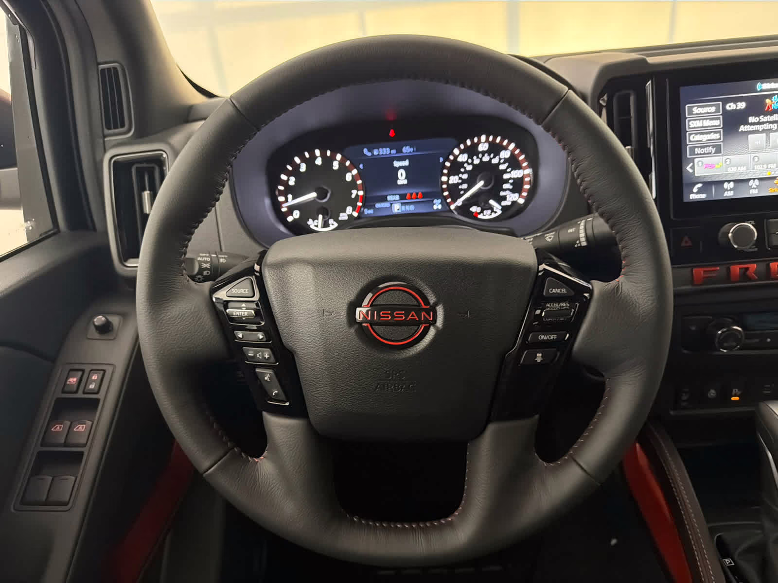 2026 Afterburn Orange Nissan Frontier PRO-4X 4X4 Truck