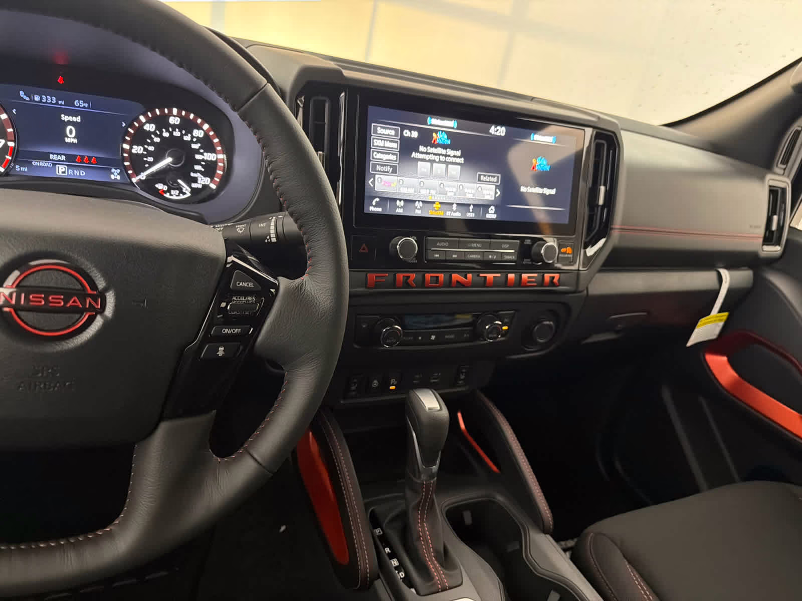 2026 Afterburn Orange Nissan Frontier PRO-4X 4X4 Truck