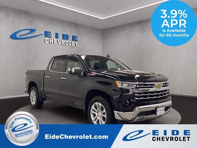 2026 Black Chevrolet Silverado 1500 LTZ 4X4 Truck
