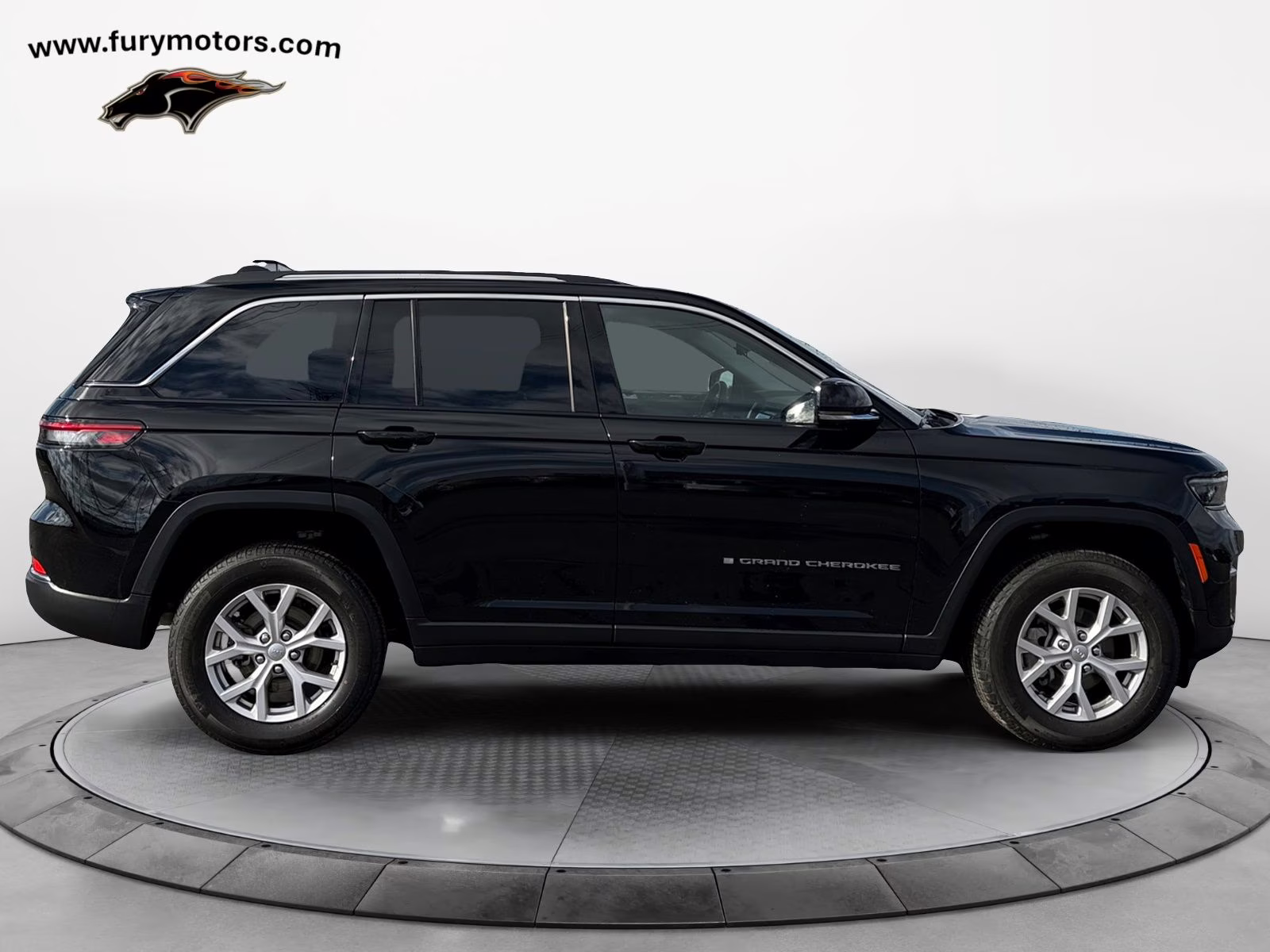 2022 Diamond Black Crystal Pearlcoat Jeep Grand Cherokee Limited 4X4 SUV