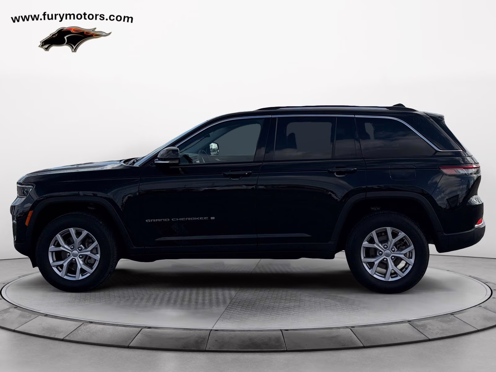 2022 Diamond Black Crystal Pearlcoat Jeep Grand Cherokee Limited 4X4 SUV